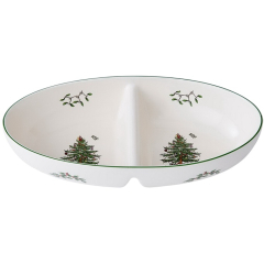 Менажница глубокая Christmas Tree 34х18 см
