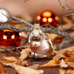 Новогодняя игрушка "Кролик" 8,5 см