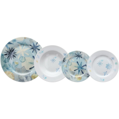 Набор посуды на 6 персон Atollo Cristalli, 18 предметов