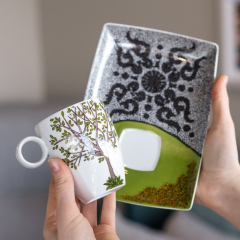 Кружка с блюдцем Alma de Lisboa 300 мл