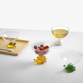 Пиала на ножке "Зеленая черепаха" Animal Farm 250 мл