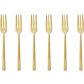Набор вилок десертных Rock Gold, 6 шт