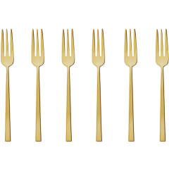 Набор вилок десертных Rock Gold, 6 шт