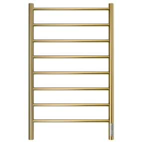 Полотенцесушитель Terminus Аврора 85х53, электрический, золото матовое