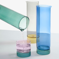 Стакан Bamboo Groove 200 мл, цвет мятный/розовый