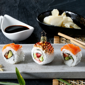 Игрушка на елку "Суши Ура Маки" 6 см