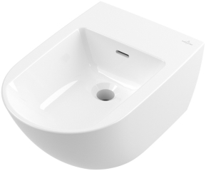 Биде подвесное Villeroy & Boch Subway 3.0 56х38, CeramicPlus, 447000R1