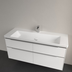 Раковина Villeroy & Boch Subway 3.0 130х47, CeramicPlus, TitanCeram, без перелива