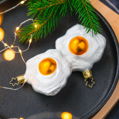 Игрушка на елку "Глазунья" 8 см