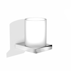 Стаканчик для зубных щеток Decor Walther Contract 0651800, хром