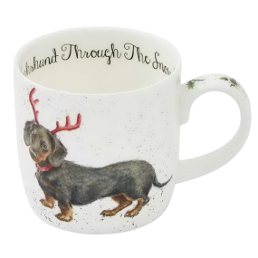 Кружка Dachshund through the Snow (такса) 310 мл