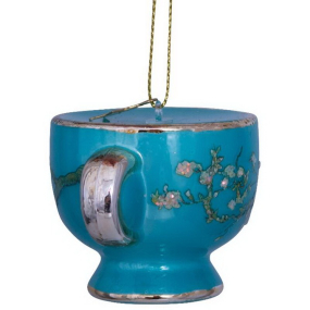 Елочная игрушка "Чашка. Ван Гог" 6 см