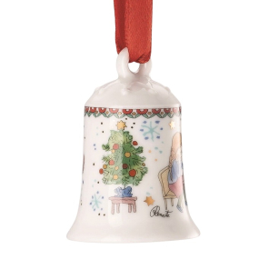 Елочная игрушка "Колокольчик. Шахматы" 5 см