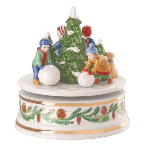 Шкатулка музыкальная Christmas games 16 см (лимит. издание)