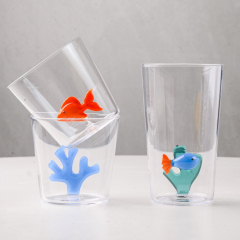 Стакан "Красная рыба" Animal Farm 350 мл