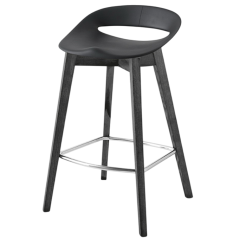 Стул полубарный Connubia Cosmopolitan, Black