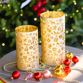 Фигурка с подсветкой Christmas Joyfull 16 см