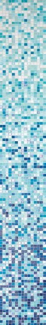 Мозаика стеклянная Bisazza Le Sfumature 32.2х258.8, Gladiolo, 4мм