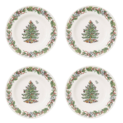 Набор тарелок хлебных Christmas Tree 16,5 см, 4 шт