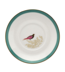 Чашка для эспрессо с блюдцем Chelsea 110 мл, зеленая