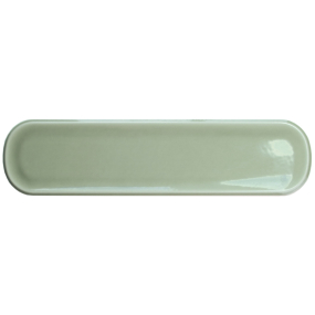 Плитка керамическая Wow Aquarelle 7,5х30, O Mint Grey, 8,5 мм