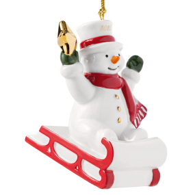 Елочная игрушка "Снеговик" Christmas Classics 9х7,5 см