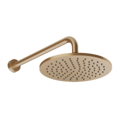 Лейка для душа Gessi Origini 66148.726, брашированная теплая бронза PVD