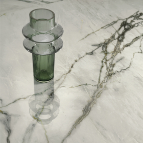 Плитка Керамогранит Lea Ceramiche Noblesse 120х278 Lev, Calacatta Emerald, 6 мм