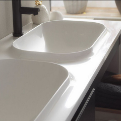 Тумба с раковиной Kolpa-San Pandora OUP 110 WH, 110х54, подвесная, белая