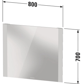 Зеркало с подсветкой Duravit Light and mirror 80х70 LM787600000