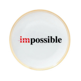 Блюдце "Impossible" La Tavola Scomposta 17 см