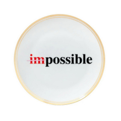 Блюдце "Impossible" La Tavola Scomposta 17 см