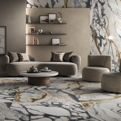 Керамогранит Imola The room 120х278 LPM, Calacatta Picasso, 6,5 мм