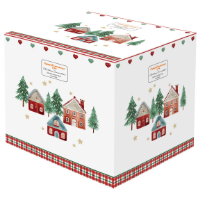 Набор посуды на 6 персон Atollo Christmas Conversation, 18 предметов