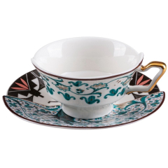 Чашка чайная с блюдцем Aspero Hybrid