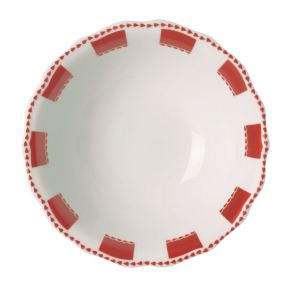 Салатник порционный Christmas Love 17 см, красный