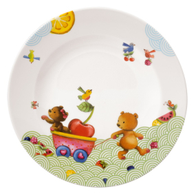 Тарелка столовая Hungry as a Bear 22 см