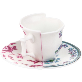 Чашка кофейная с блюдцем Leonia Hybrid