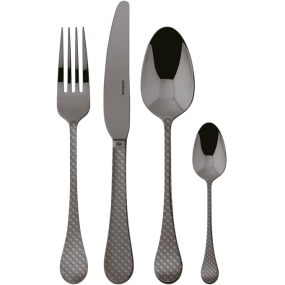 Набор столовых приборов Taormina 2Black, 24 предмета