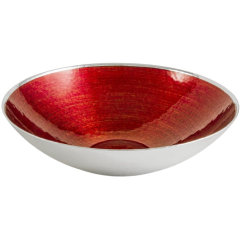 Чаша для фруктов Dogale Fenice Rosso Cardinale 32 см
