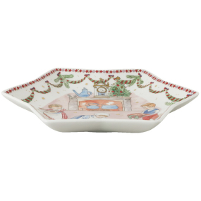 Блюдо-звезда Hutschenreuther Christmas feast 24 см