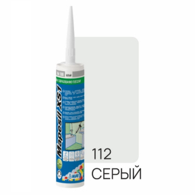 Силикон Mapei Mapesil XS1 N112 300 мл, серый