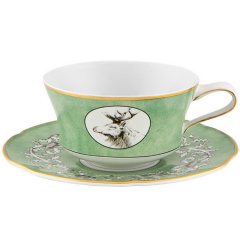 Чашка для завтрака с блюдцем Casadalba 357 мл
