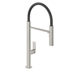 Смеситель для кухни Kludi Qord 56859N575, брашированный никель
