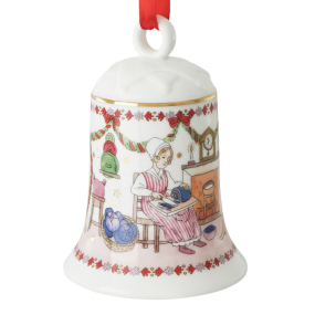 Елочная игрушка Hutschenreuther Christmas feast "Колокольчик" 12 см