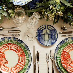 Тарелка для хлеба The Meaning 17 см, синяя