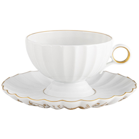 Чашка чайная с блюдцем 200 Anos