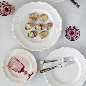 Набор тарелок для хлеба Rocaille Blanc 17 см, 4 шт