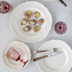 Набор тарелок для хлеба Rocaille Blanc 17 см, 4 шт