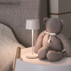 Лампа настольная Zafferano Olivia Micro 20 см, белая